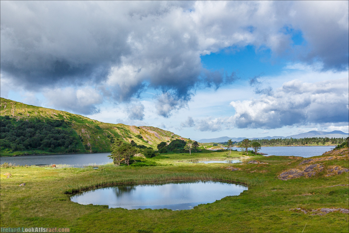 Кольцо Беара, каменное колцо Юраа и вододад парка Гленинчакин | The Ring of Beara, Uragh Stone Circle, Gleninchaquin Park & Waterfall | LookAtIsrael.com путешествует по Ирландии