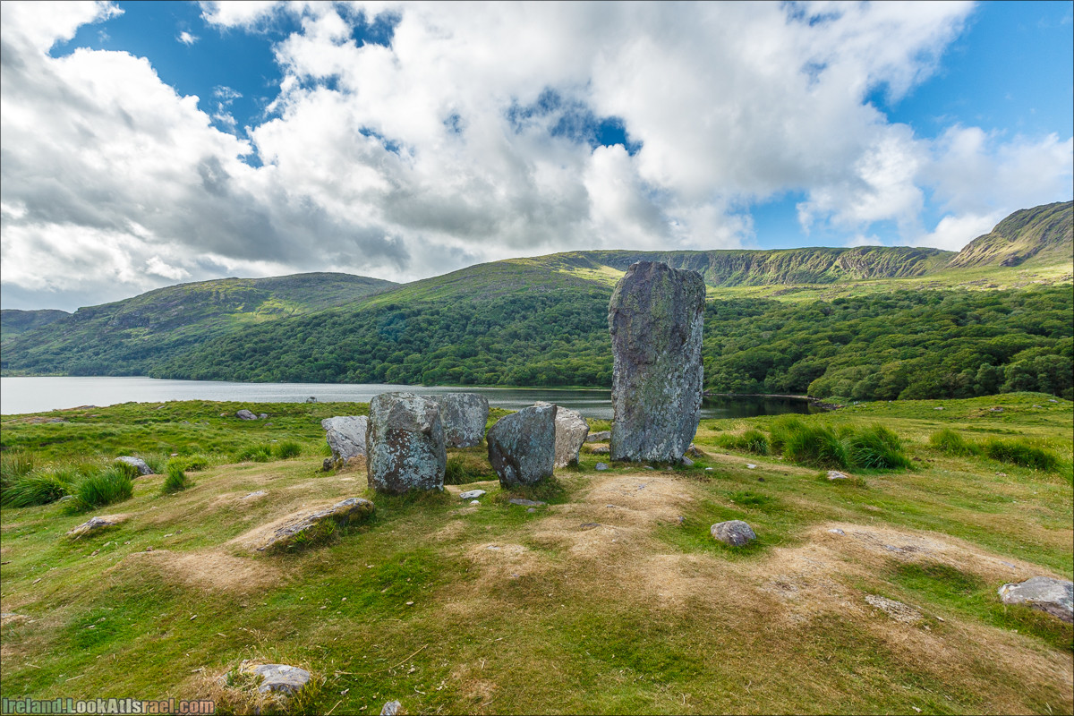 Кольцо Беара, каменное колцо Юраа и вододад парка Гленинчакин | The Ring of Beara, Uragh Stone Circle, Gleninchaquin Park & Waterfall | LookAtIsrael.com путешествует по Ирландии