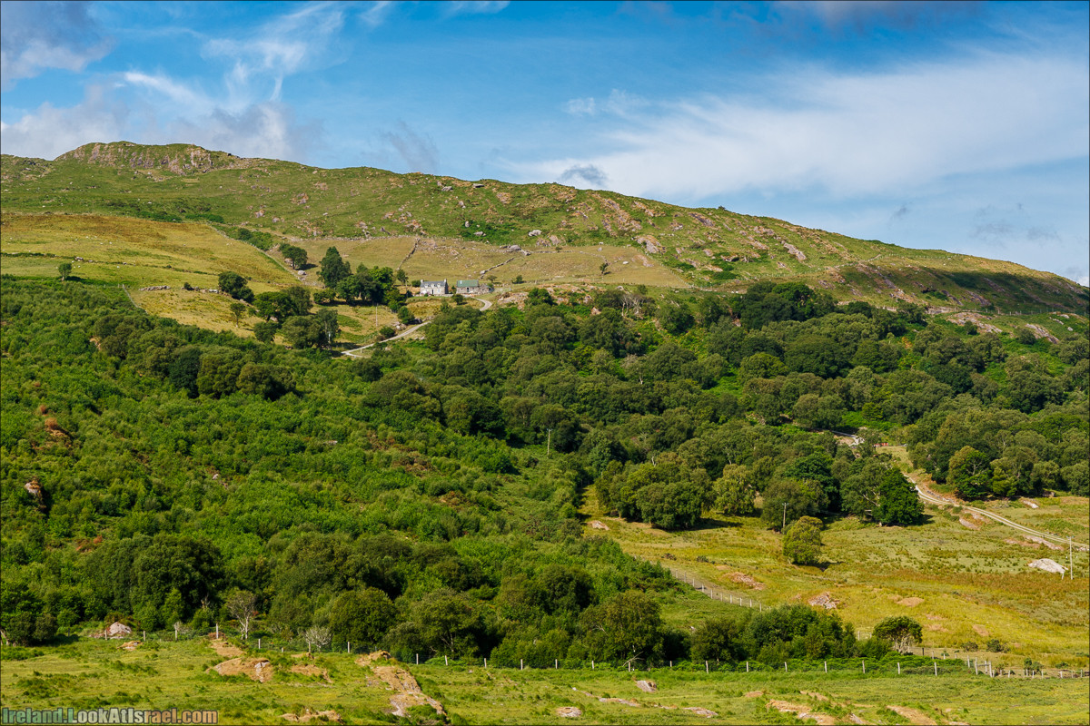 Кольцо Беара, каменное колцо Юраа и вододад парка Гленинчакин | The Ring of Beara, Uragh Stone Circle, Gleninchaquin Park & Waterfall | LookAtIsrael.com путешествует по Ирландии