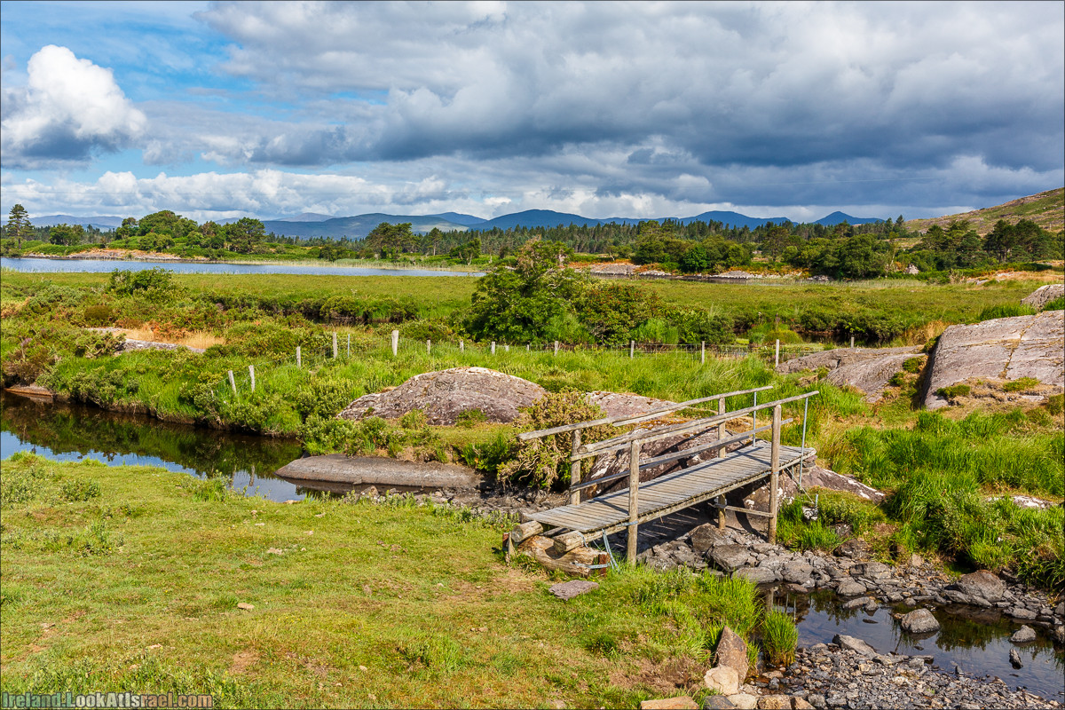 Кольцо Беара, каменное колцо Юраа и вододад парка Гленинчакин | The Ring of Beara, Uragh Stone Circle, Gleninchaquin Park & Waterfall | LookAtIsrael.com путешествует по Ирландии