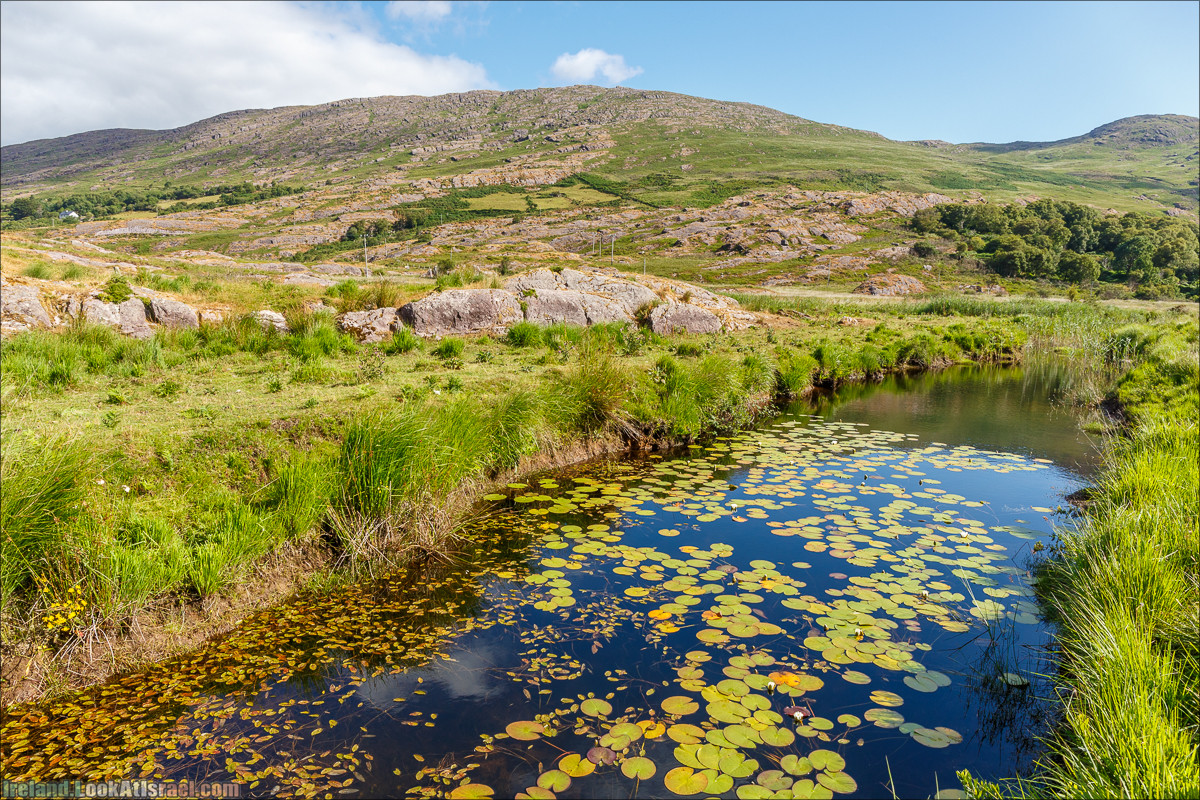 Кольцо Беара, каменное колцо Юраа и вододад парка Гленинчакин | The Ring of Beara, Uragh Stone Circle, Gleninchaquin Park & Waterfall | LookAtIsrael.com путешествует по Ирландии