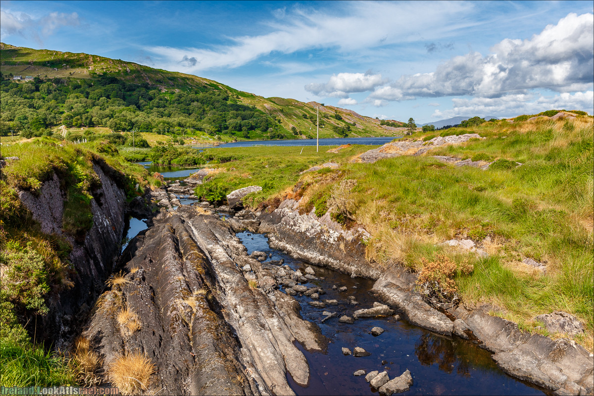 Кольцо Беара, каменное колцо Юраа и вододад парка Гленинчакин | The Ring of Beara, Uragh Stone Circle, Gleninchaquin Park & Waterfall | LookAtIsrael.com путешествует по Ирландии