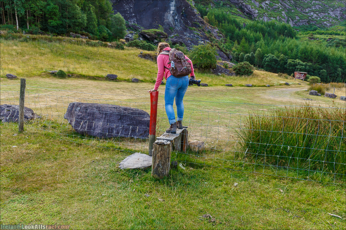 Кольцо Беара, каменное колцо Юраа и вододад парка Гленинчакин | The Ring of Beara, Uragh Stone Circle, Gleninchaquin Park & Waterfall | LookAtIsrael.com путешествует по Ирландии