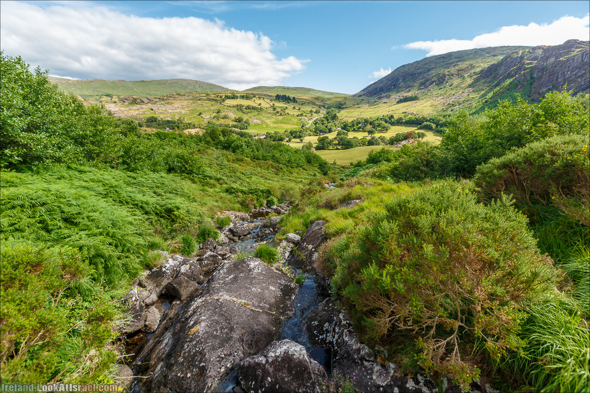 Кольцо Беара, каменное колцо Юраа и вододад парка Гленинчакин | The Ring of Beara, Uragh Stone Circle, Gleninchaquin Park & Waterfall | LookAtIsrael.com путешествует по Ирландии