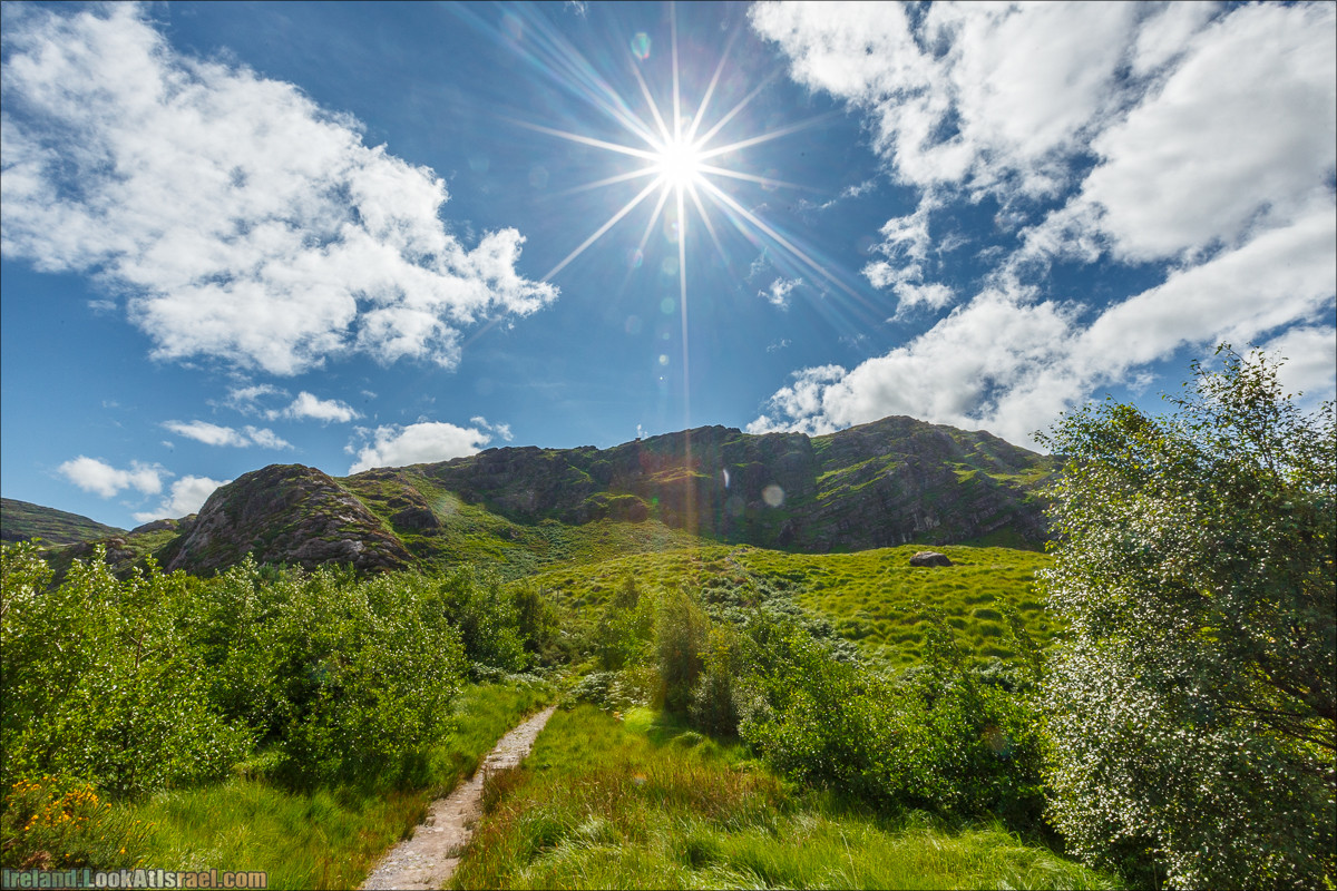 Кольцо Беара, каменное колцо Юраа и вододад парка Гленинчакин | The Ring of Beara, Uragh Stone Circle, Gleninchaquin Park & Waterfall | LookAtIsrael.com путешествует по Ирландии