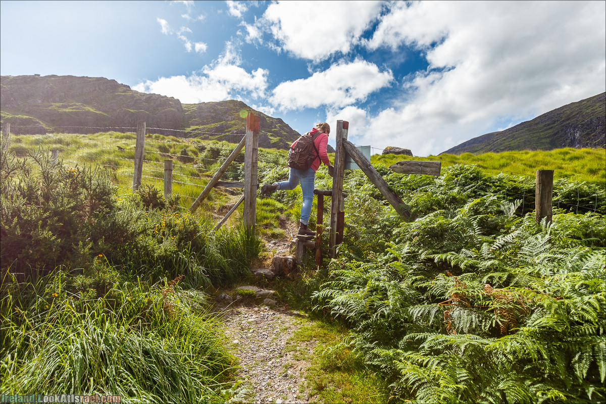 Кольцо Беара, каменное колцо Юраа и вододад парка Гленинчакин | The Ring of Beara, Uragh Stone Circle, Gleninchaquin Park & Waterfall | LookAtIsrael.com путешествует по Ирландии