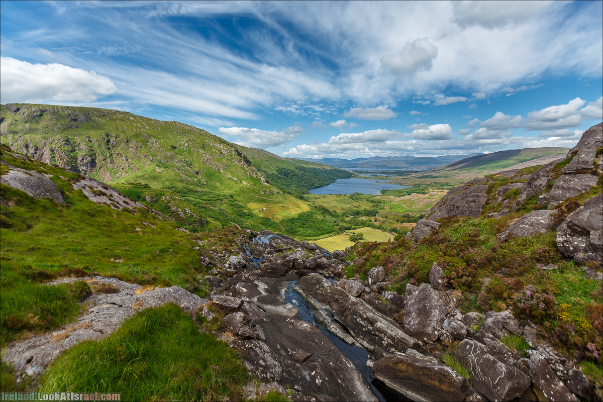 Кольцо Беара, каменное колцо Юраа и вододад парка Гленинчакин | The Ring of Beara, Uragh Stone Circle, Gleninchaquin Park & Waterfall | LookAtIsrael.com путешествует по Ирландии