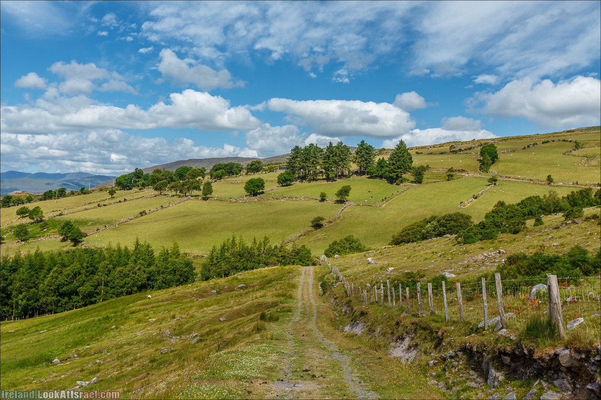 Кольцо Беара, каменное колцо Юраа и вододад парка Гленинчакин | The Ring of Beara, Uragh Stone Circle, Gleninchaquin Park & Waterfall | LookAtIsrael.com путешествует по Ирландии