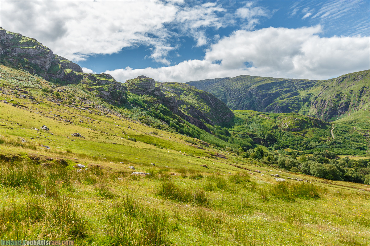 Кольцо Беара, каменное колцо Юраа и вододад парка Гленинчакин | The Ring of Beara, Uragh Stone Circle, Gleninchaquin Park & Waterfall | LookAtIsrael.com путешествует по Ирландии