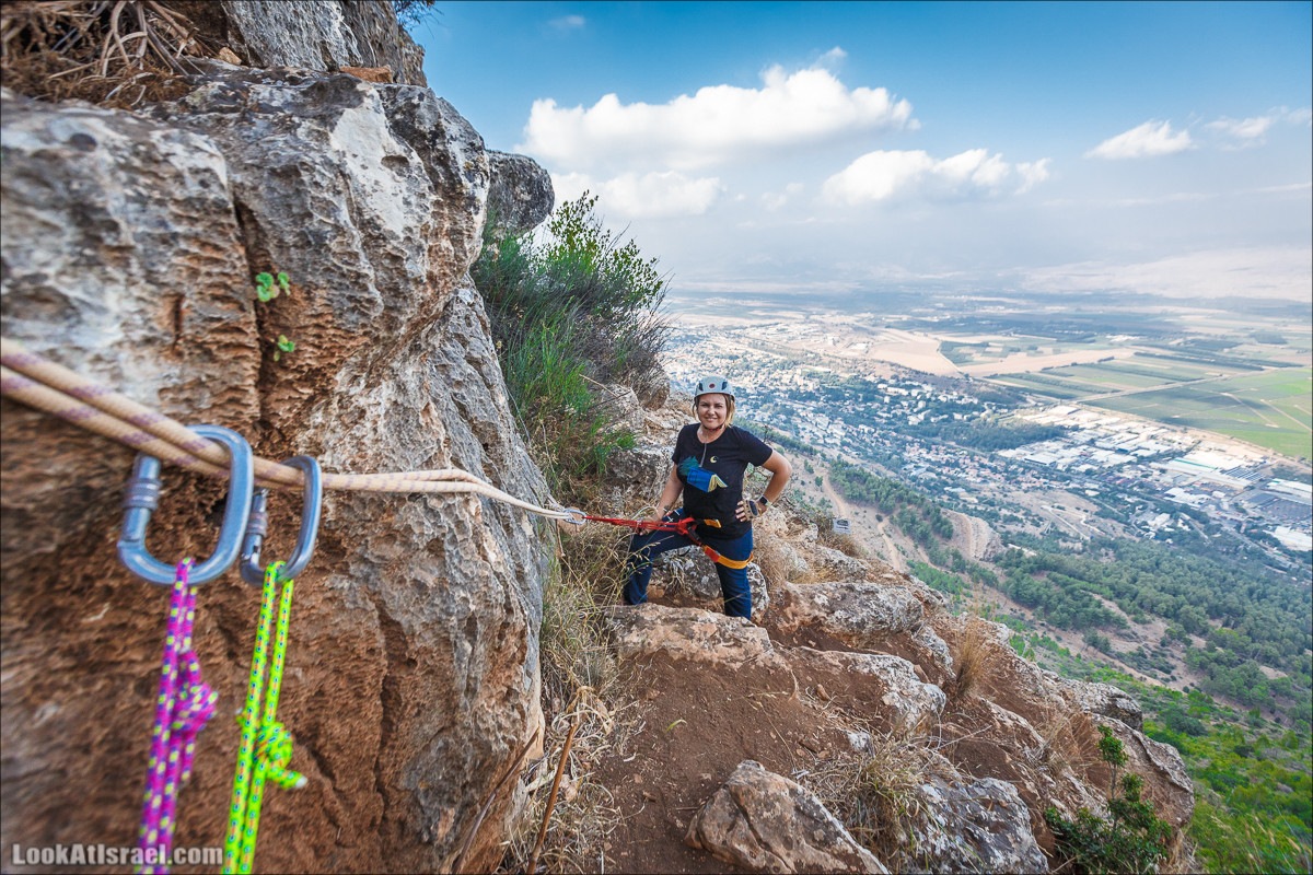 Виа Феррата на склонах гор Нафтали, Манара, Израиль | Via Ferrata in Israel | ויה פרטה ברמות נפתלי, מנרה, ישראל | LookAtIsrael.com - Фото путешествия по Израилю