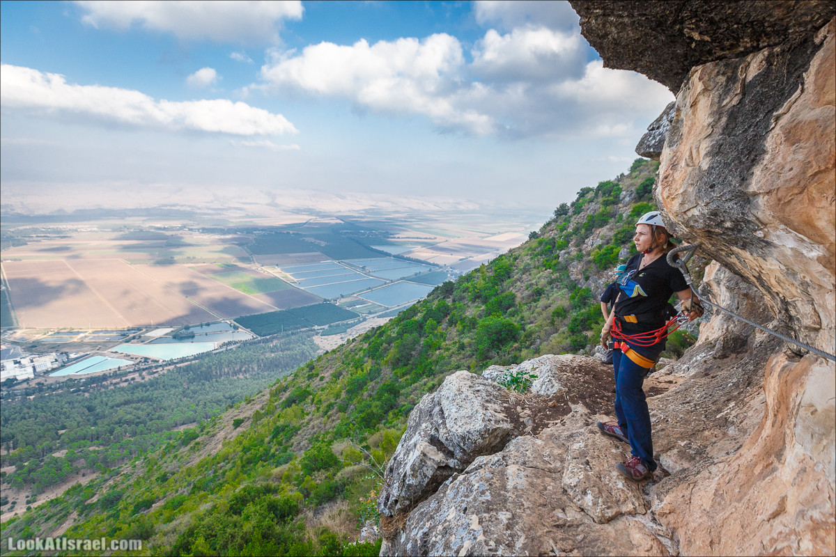 Виа Феррата на склонах гор Нафтали, Манара, Израиль | Via Ferrata in Israel | ויה פרטה ברמות נפתלי, מנרה, ישראל | LookAtIsrael.com - Фото путешествия по Израилю