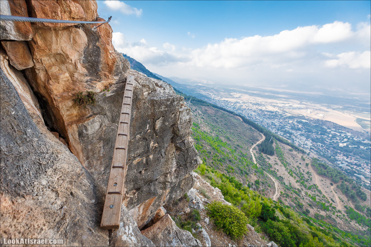 Виа Феррата на склонах гор Нафтали, Манара, Израиль | Via Ferrata in Israel | ויה פרטה ברמות נפתלי, מנרה, ישראל | LookAtIsrael.com - Фото путешествия по Израилю