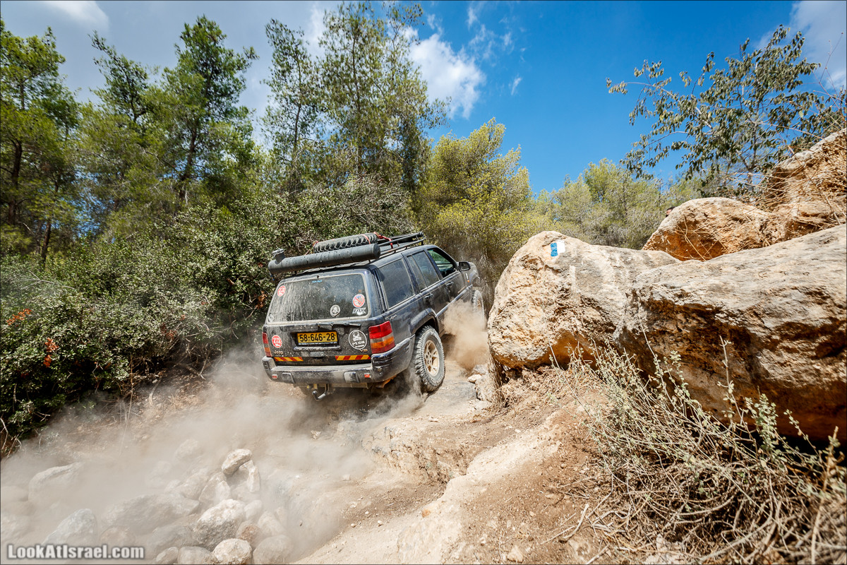 Курс бездорожья | מוסמך שטח שבילים LookAtIsrael.com - Фото путешествия по Израилю