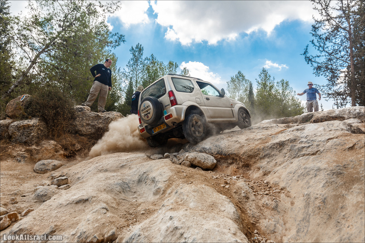 Курс бездорожья | מוסמך שטח שבילים LookAtIsrael.com - Фото путешествия по Израилю