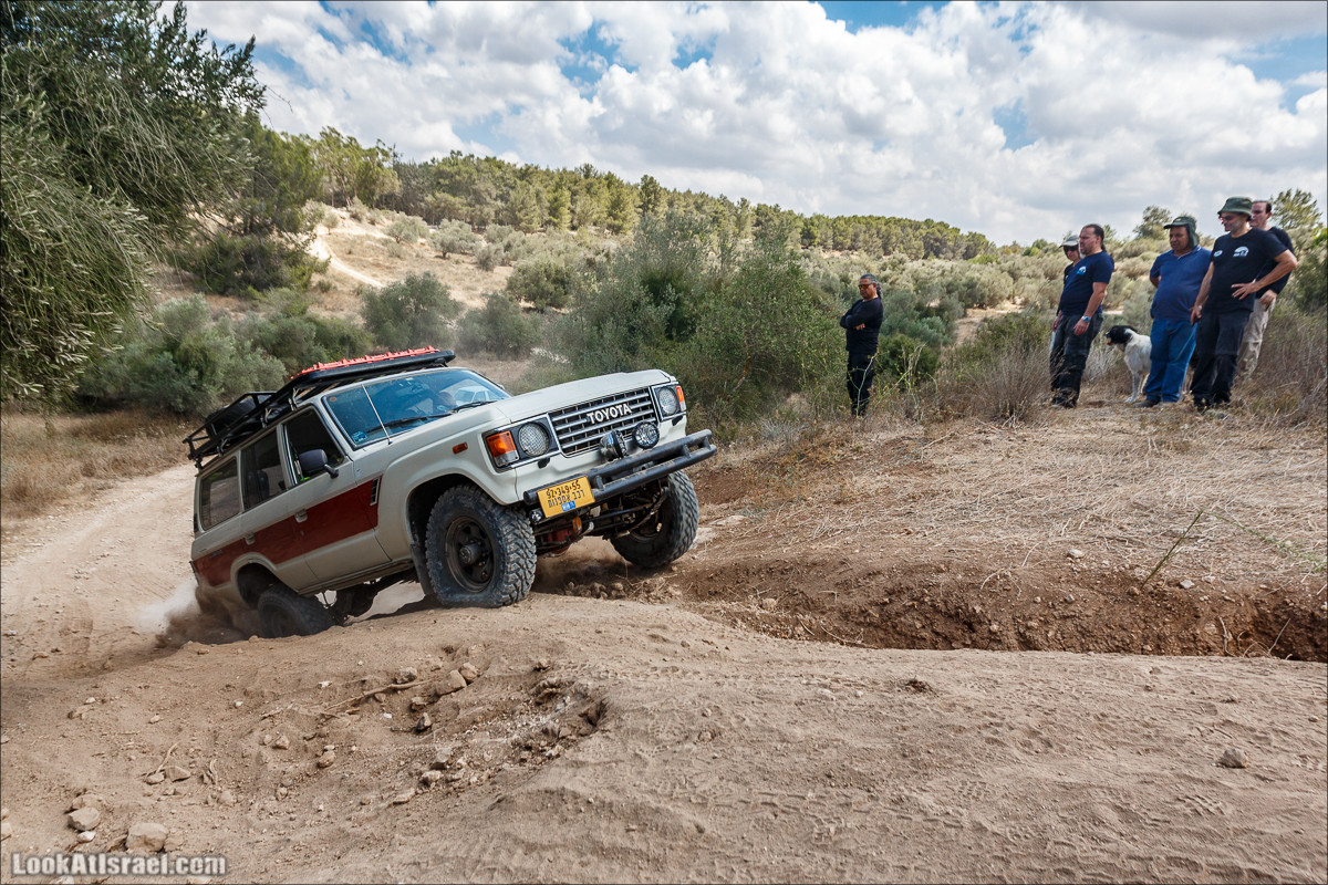 Курс бездорожья | מוסמך שטח שבילים LookAtIsrael.com - Фото путешествия по Израилю