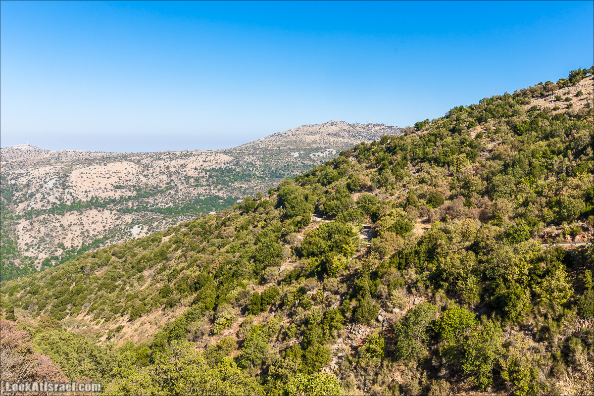 От Хермона к Неве Атив - гора Кахаль, Снаим, итурейский храм и пещеры свинцовой руды LookAtIsrael.com - Фото путешествия по Израилю