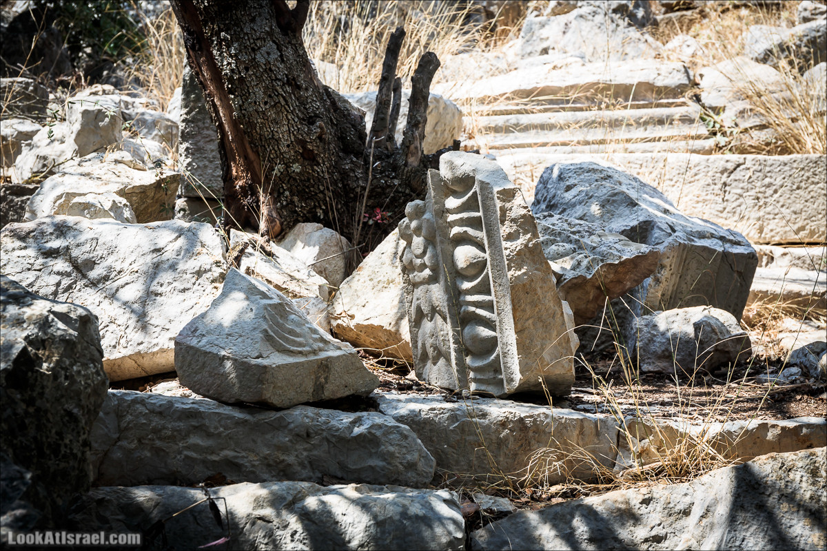 От Хермона к Неве Атив - гора Кахаль, Снаим, итурейский храм и пещеры свинцовой руды LookAtIsrael.com - Фото путешествия по Израилю