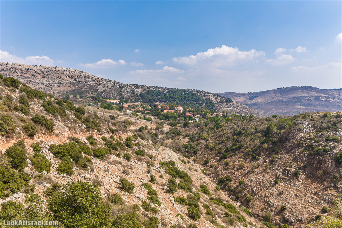 От Хермона к Неве Атив - гора Кахаль, Снаим, итурейский храм и пещеры свинцовой руды LookAtIsrael.com - Фото путешествия по Израилю