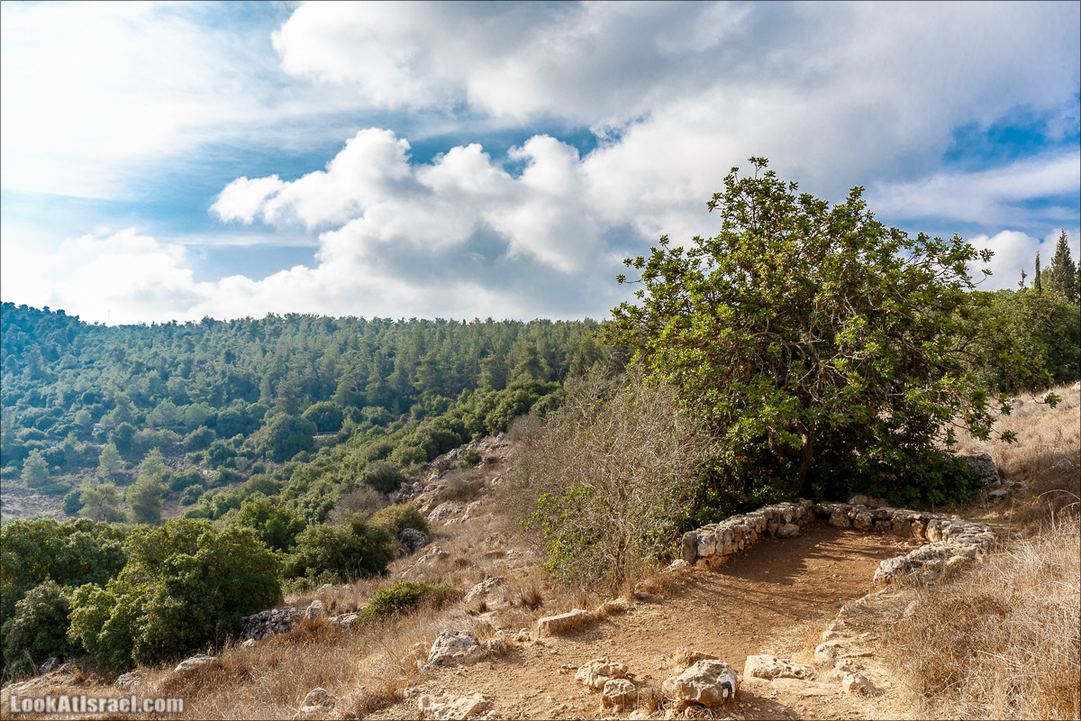 Нахаль Вади Катлав, Дир а-Шейх, Бар Гиора и Хирбет Тура | LookAtIsrael.com - Фото путешествия по Израилю