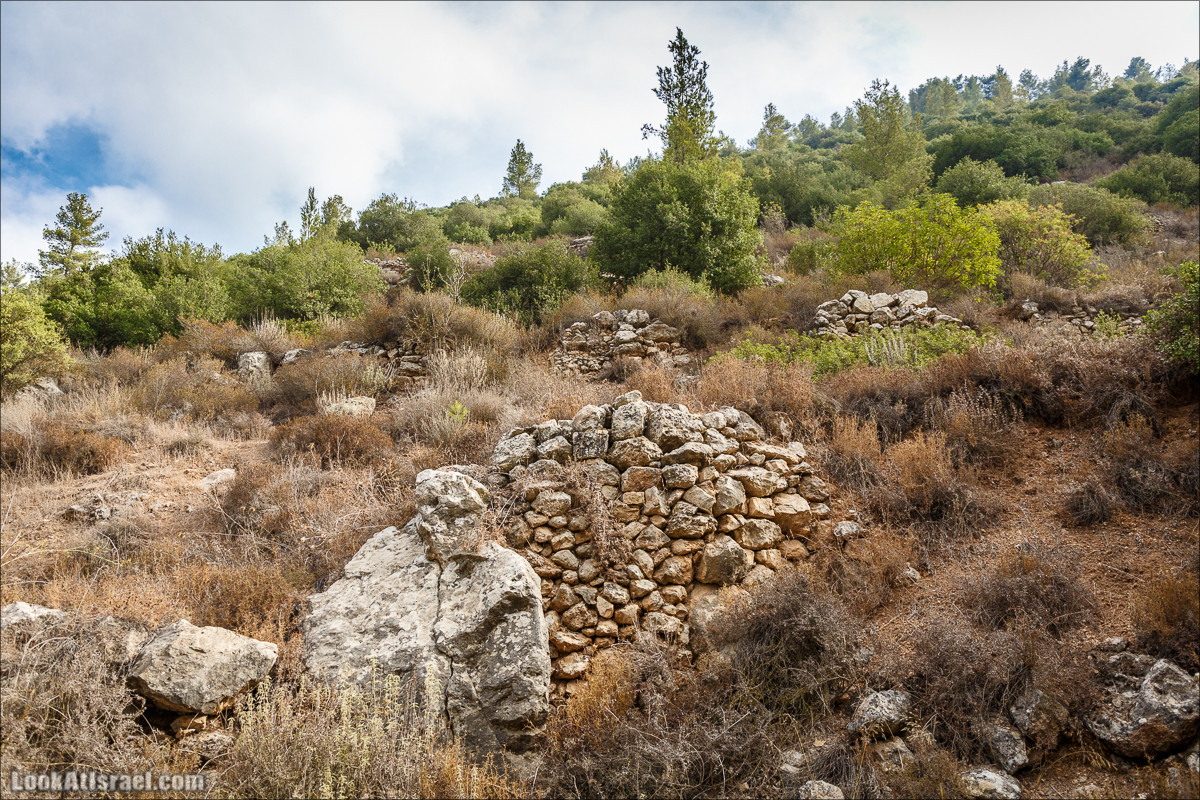 Нахаль Вади Катлав, Дир а-Шейх, Бар Гиора и Хирбет Тура | LookAtIsrael.com - Фото путешествия по Израилю