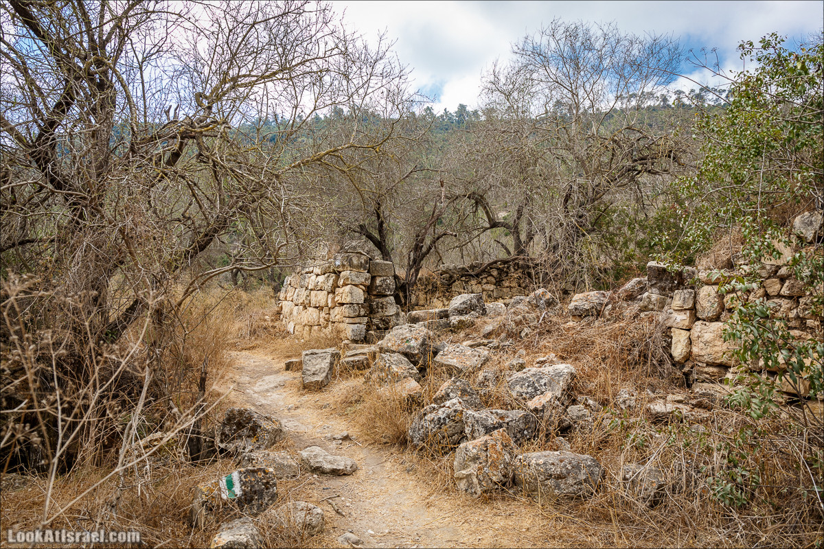 Нахаль Вади Катлав, Дир а-Шейх, Бар Гиора и Хирбет Тура | LookAtIsrael.com - Фото путешествия по Израилю