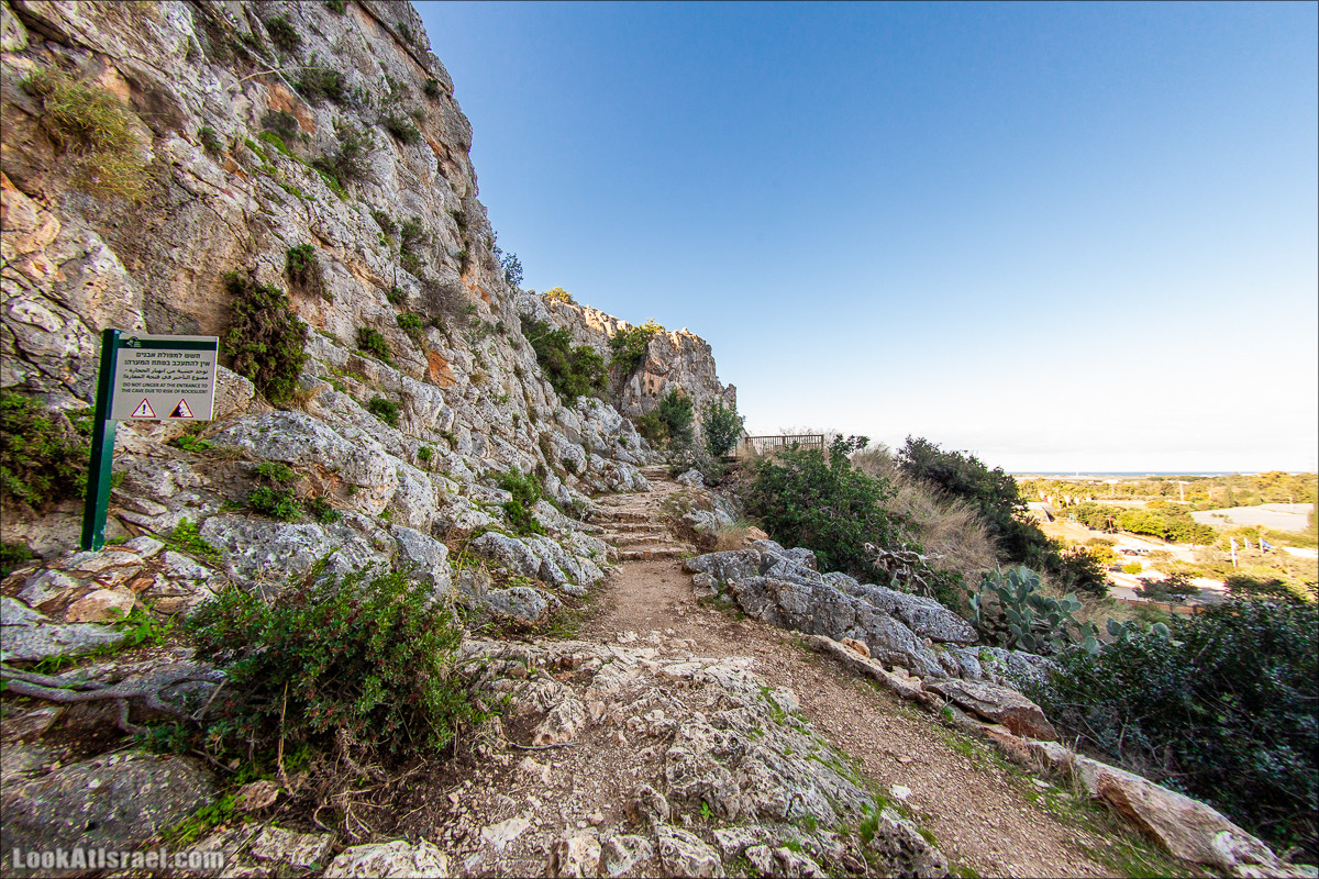 Пещера древнего человека в заповедника Нахаль Меарот и красивый маршрут по горе Кармель | LookAtIsrael.com - Фото путешествия по Израилю