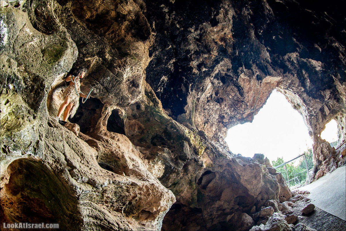 Пещера древнего человека в заповедника Нахаль Меарот и красивый маршрут по горе Кармель | LookAtIsrael.com - Фото путешествия по Израилю