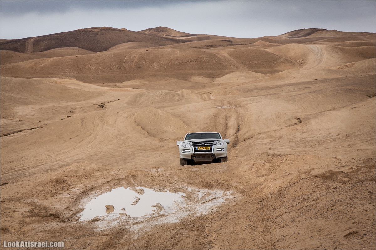 Путешествие на джипах по пустыне в поисках наводнений. Водопады Хевер, Шафан, Цафира | LookAtIsrael.com - Фото путешествия по Израилю
