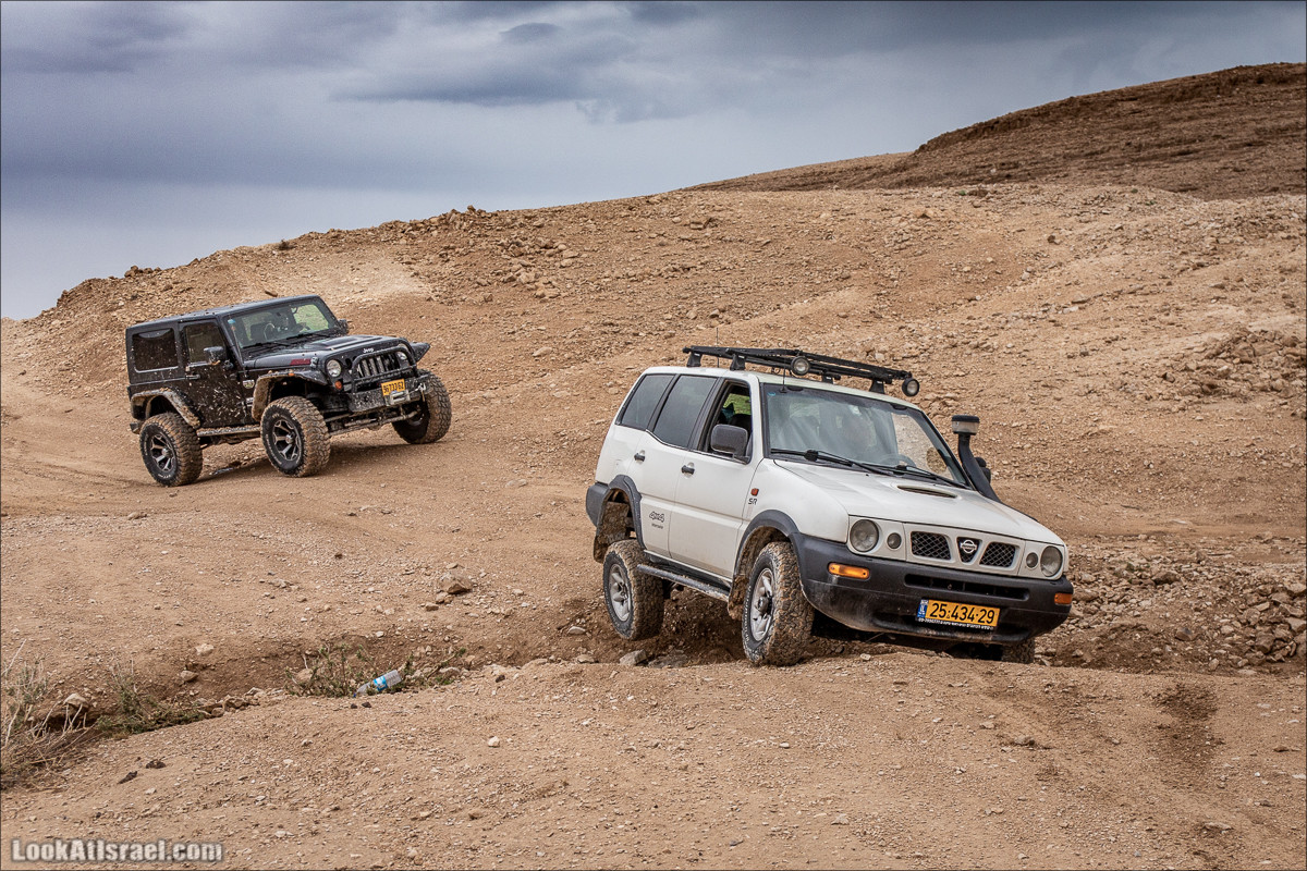 Путешествие на джипах по пустыне в поисках наводнений. Водопады Хевер, Шафан, Цафира | LookAtIsrael.com - Фото путешествия по Израилю