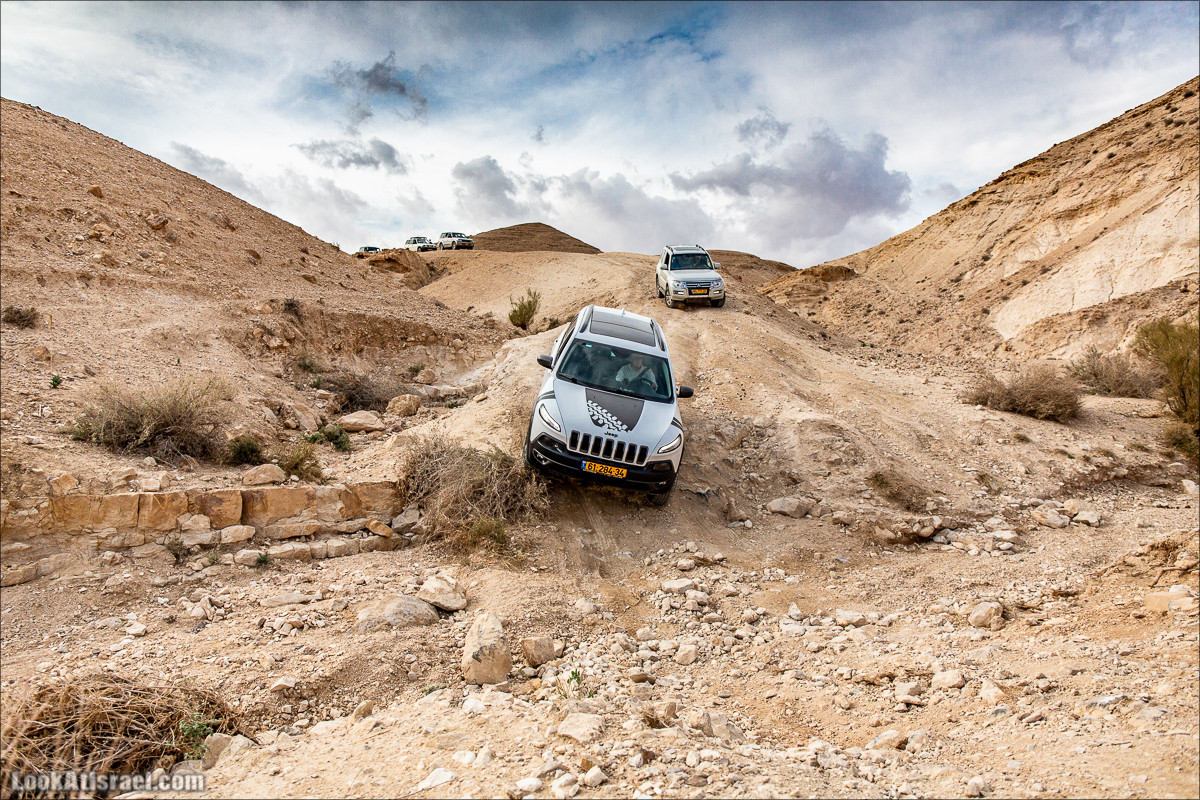 Путешествие на джипах по пустыне в поисках наводнений. Водопады Хевер, Шафан, Цафира | LookAtIsrael.com - Фото путешествия по Израилю