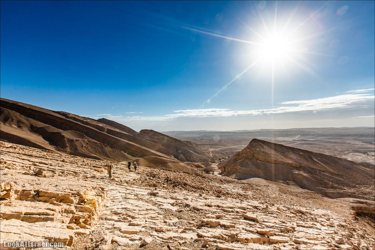 Скорпионий подъём - Маале Акрабим - Римская дорога | מעלה עקרבים | LookAtIsrael.com - Фото путешествия по Израилю