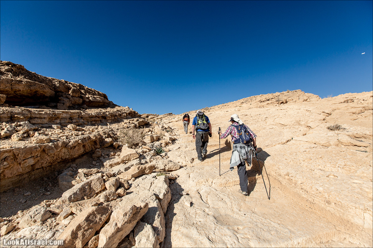 Скорпионий подъём - Маале Акрабим - Римская дорога | מעלה עקרבים | LookAtIsrael.com - Фото путешествия по Израилю