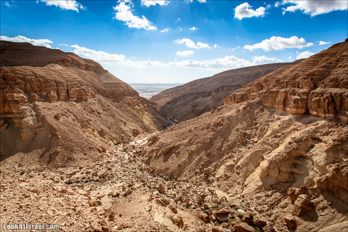 Скорпионий подъём - Маале Акрабим - Римская дорога | מעלה עקרבים | LookAtIsrael.com - Фото путешествия по Израилю