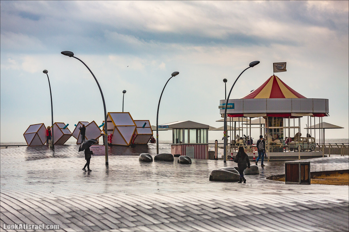 Дождливые выходные в Тель-Авиве | LookAtIsrael.com - Фото путешествия по Израилю
