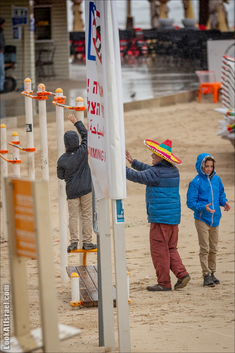 Дождливые выходные в Тель-Авиве | LookAtIsrael.com - Фото путешествия по Израилю