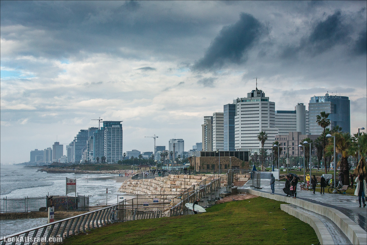 Дождливые выходные в Тель-Авиве | LookAtIsrael.com - Фото путешествия по Израилю