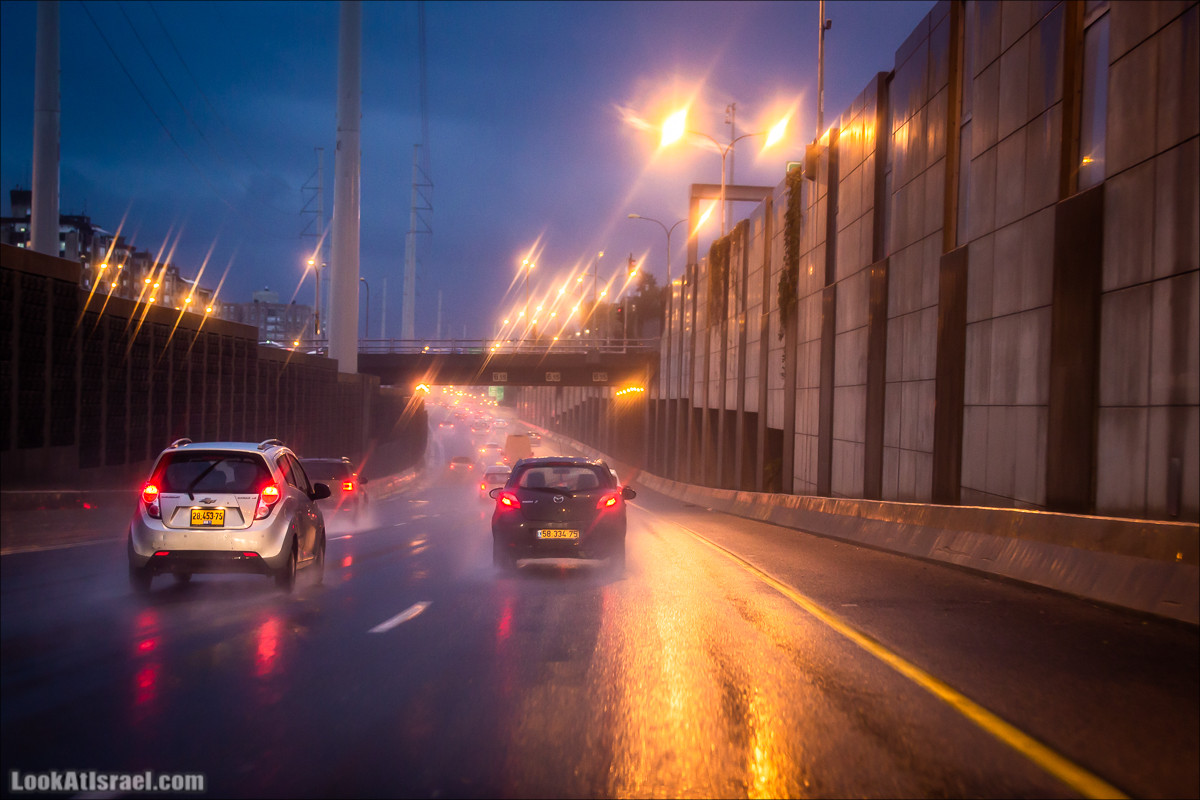 Дождливые выходные в Тель-Авиве | LookAtIsrael.com - Фото путешествия по Израилю