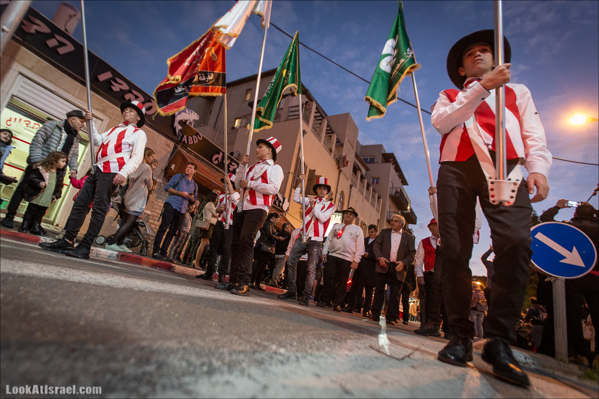 Рождественский парад скаутов в Яффо | Christmas carnival by orthodox scouts of Jaffa | מצעד השנתי ביפו לרגל חג המולד של צופי יפו | LookAtIsrael.com - Фото путешествия по Израилю