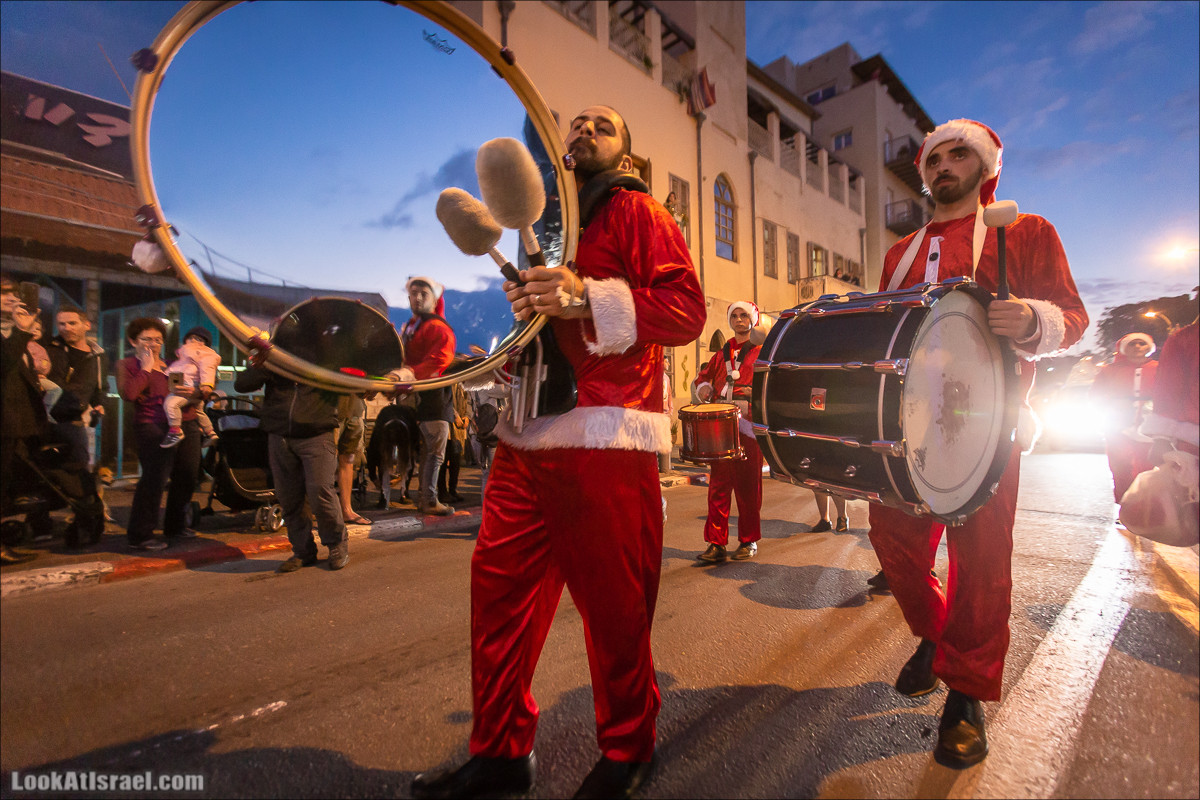 Рождественский парад скаутов в Яффо | Christmas carnival by orthodox scouts of Jaffa | מצעד השנתי ביפו לרגל חג המולד של צופי יפו | LookAtIsrael.com - Фото путешествия по Израилю