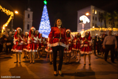Рождественский парад скаутов в Яффо | Christmas carnival by orthodox scouts of Jaffa | מצעד השנתי ביפו לרגל חג המולד של צופי יפו | LookAtIsrael.com - Фото путешествия по Израилю