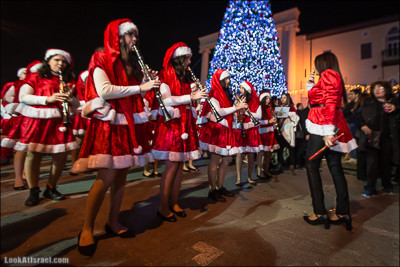 Рождественский парад скаутов в Яффо | Christmas carnival by orthodox scouts of Jaffa | מצעד השנתי ביפו לרגל חג המולד של צופי יפו | LookAtIsrael.com - Фото путешествия по Израилю
