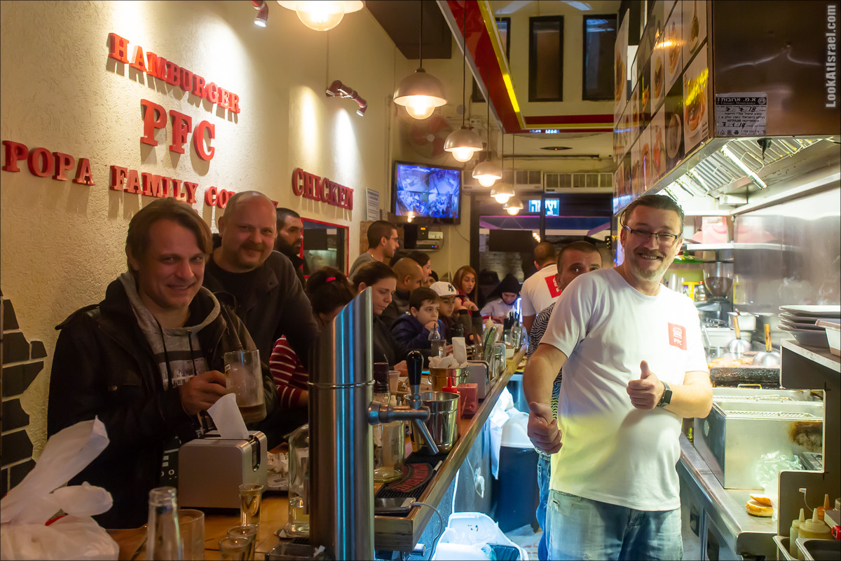 PFC - Лучшие гамбургеры Яффо | Popa Family Company - Best hamburgers in Jaffa | LookAtIsrael.com - Фото путешествия по Израилю