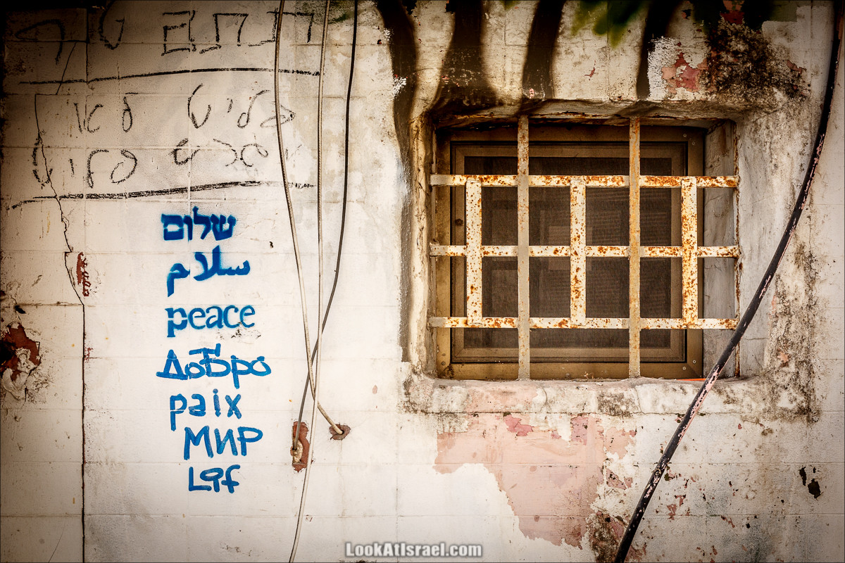 Граффити Тель Авива | Tel Aviv street art | LookAtIsrael.com - Фото путешествия по Израилю