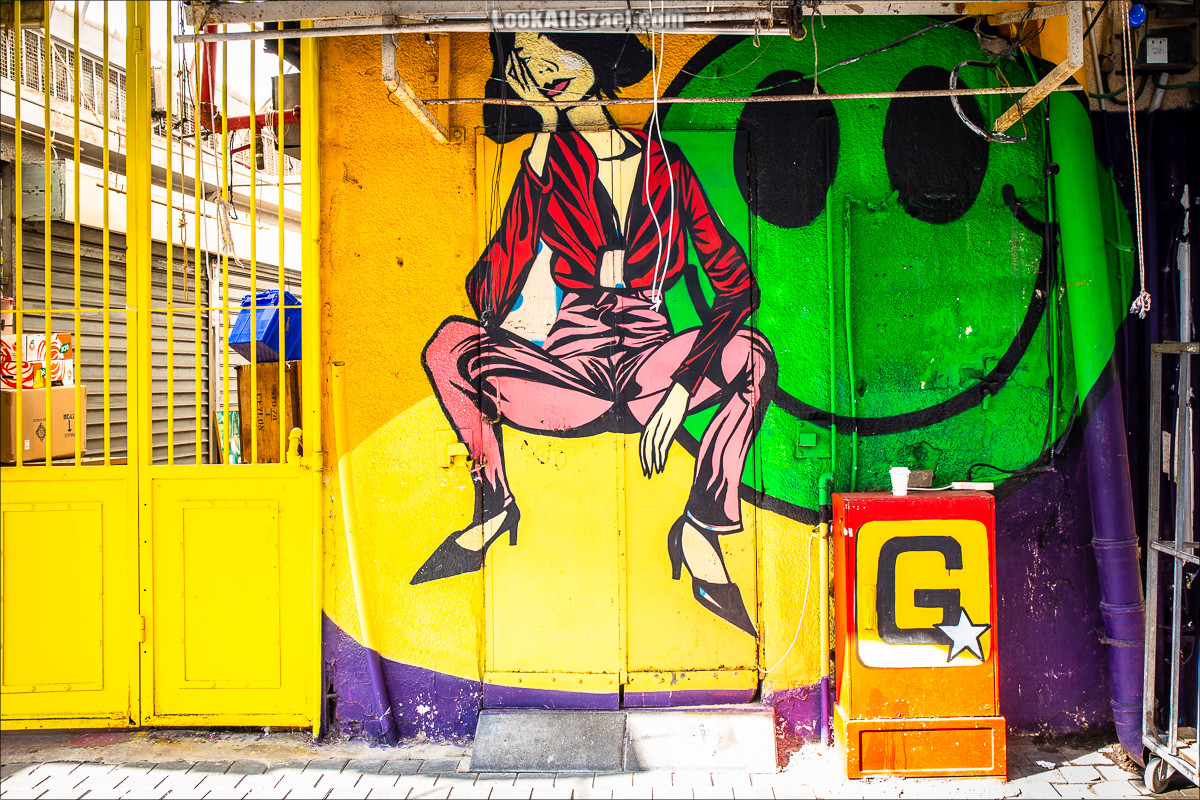Граффити Тель-Авива | LookAtIsrael.com - Фото путешествия по Израилю