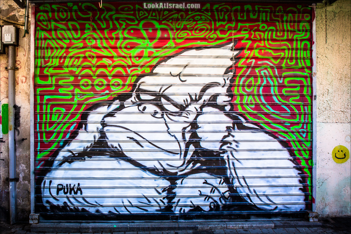 Граффити Тель-Авива | LookAtIsrael.com - Фото путешествия по Израилю