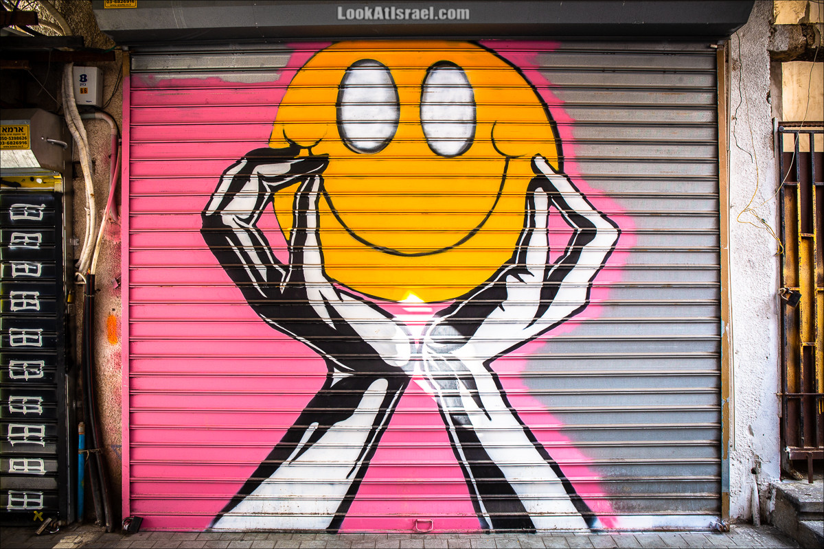 Граффити Тель-Авива | LookAtIsrael.com - Фото путешествия по Израилю