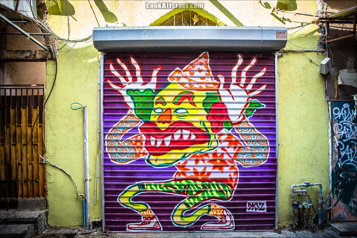 Граффити Тель-Авива | LookAtIsrael.com - Фото путешествия по Израилю