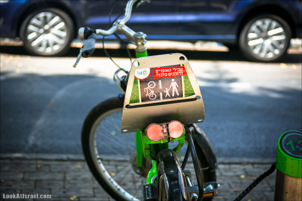 Крошки Тель-Авива - Случайные фотографии из жизни зеленых велосипедов tel-o-fun | LookAtIsrael.com - Фото путешествия по Израилю