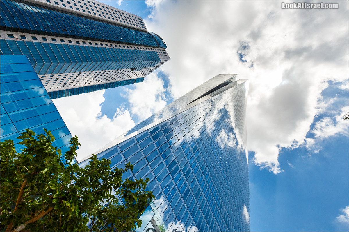 Небоскребы Тель-Авива - Азриели Сарона | LookAtIsrael.com - Фото путешествия по Израилю