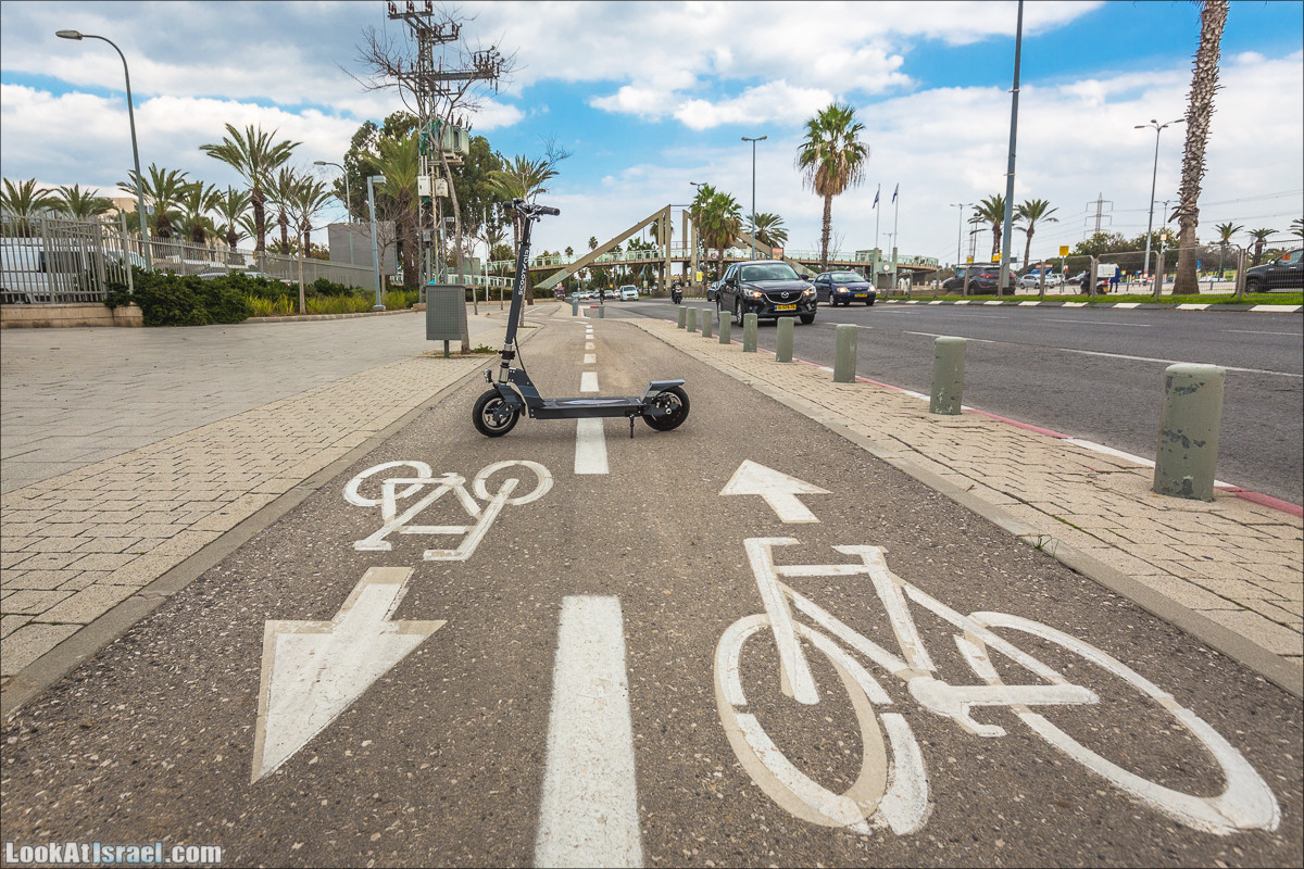 Scoot-air Scootair | Первый израильский электрический самокат | First israeli electrical scooter | סקוטאייר - קורקינט חשמלי ישראלי | LookAtIsrael.com - Фото путешествия по Израилю